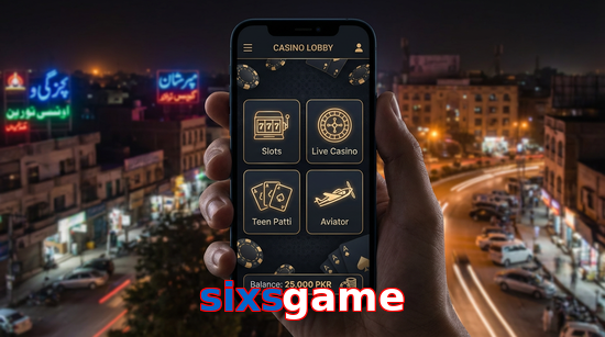 Main screen of Sixsgame app page for PK players