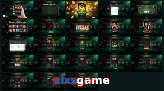 Main screen of Sixsgame bet page for PK players