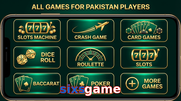 Main screen of Sixsgame games page for PK players
